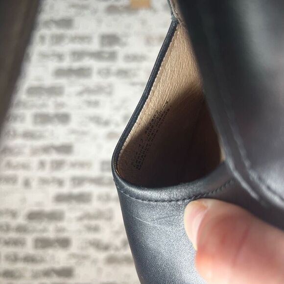 Sanita | women black leather clog Mary Jane’s 42 - Picture 4 of 8